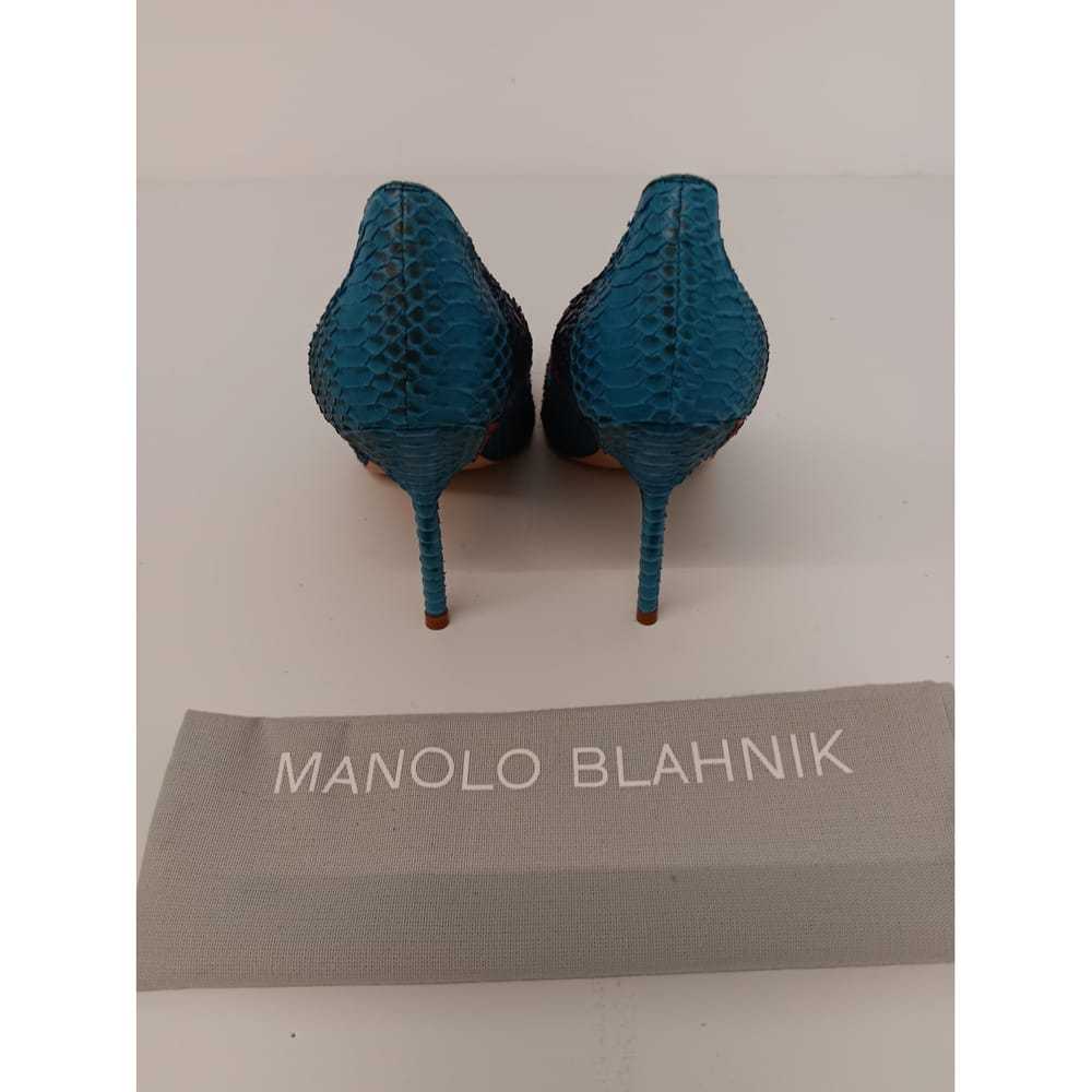 Manolo Blahnik Python heels - image 12