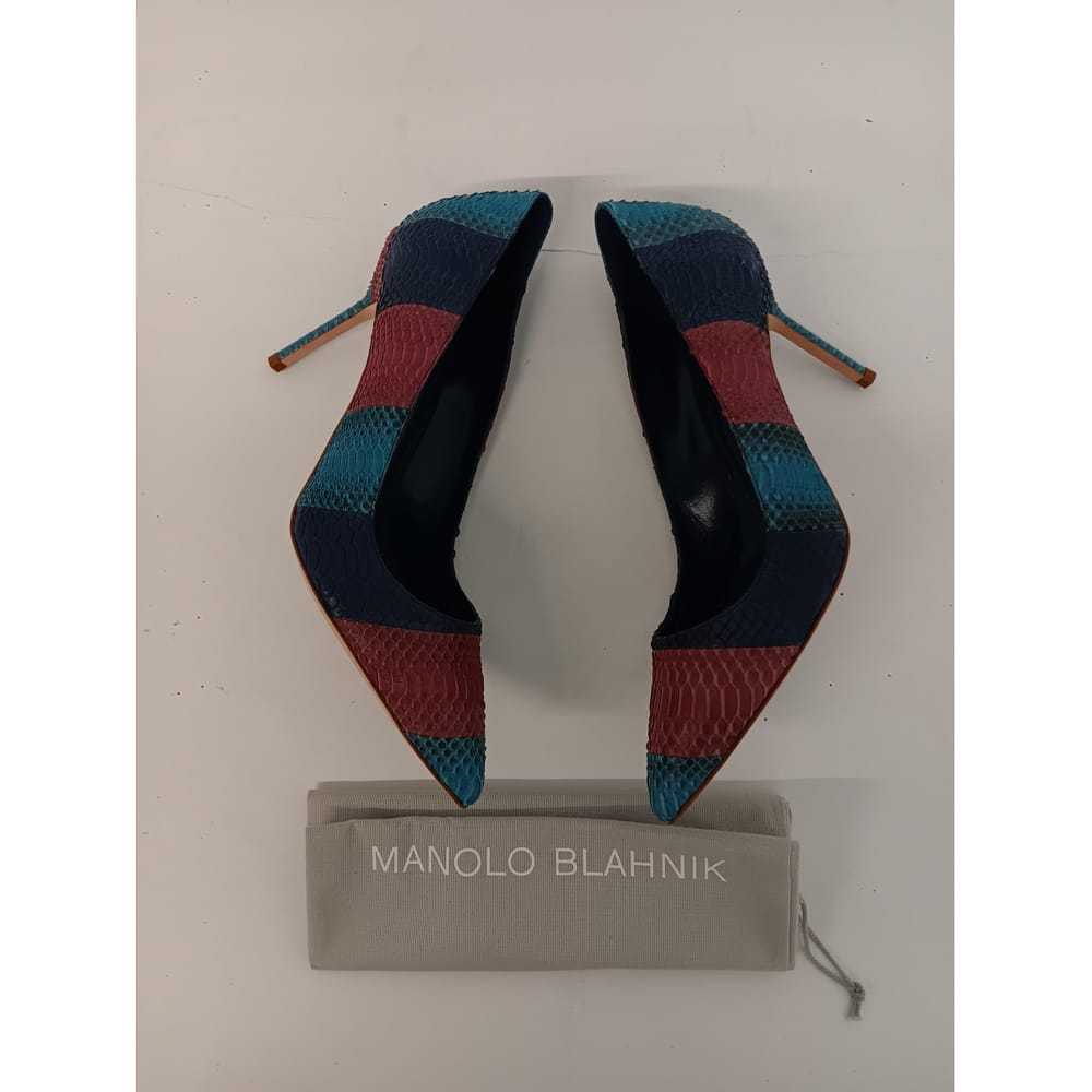 Manolo Blahnik Python heels - image 8
