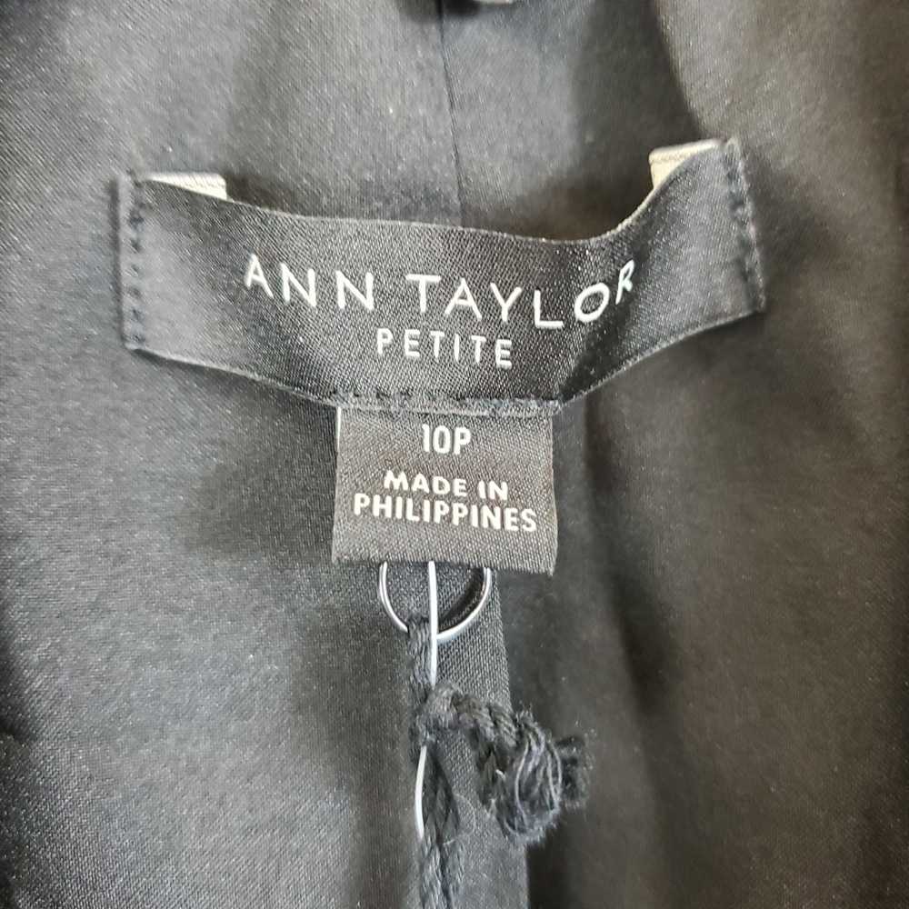 Ann Taylor Women Gray Suit Jacket Sz 10P NWT - image 2