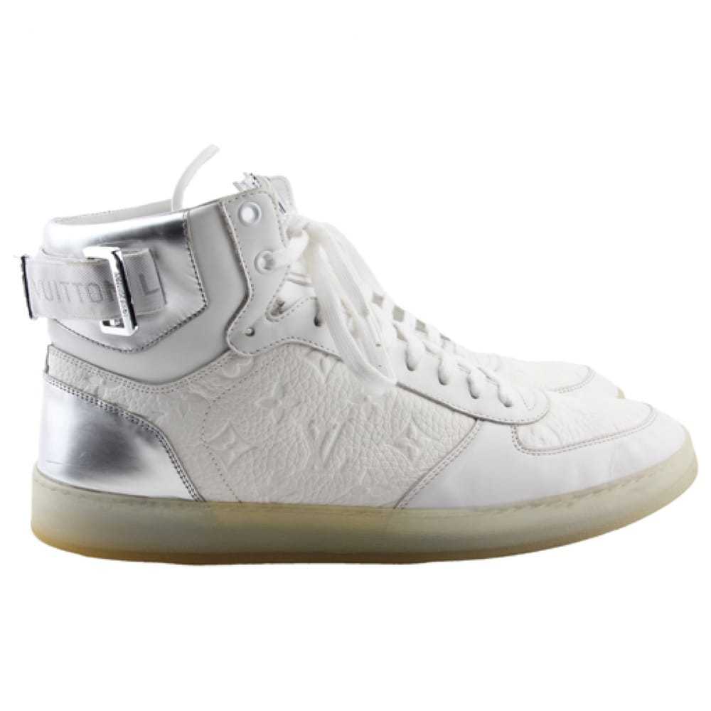 Louis Vuitton Rivoli leather high trainers - image 1