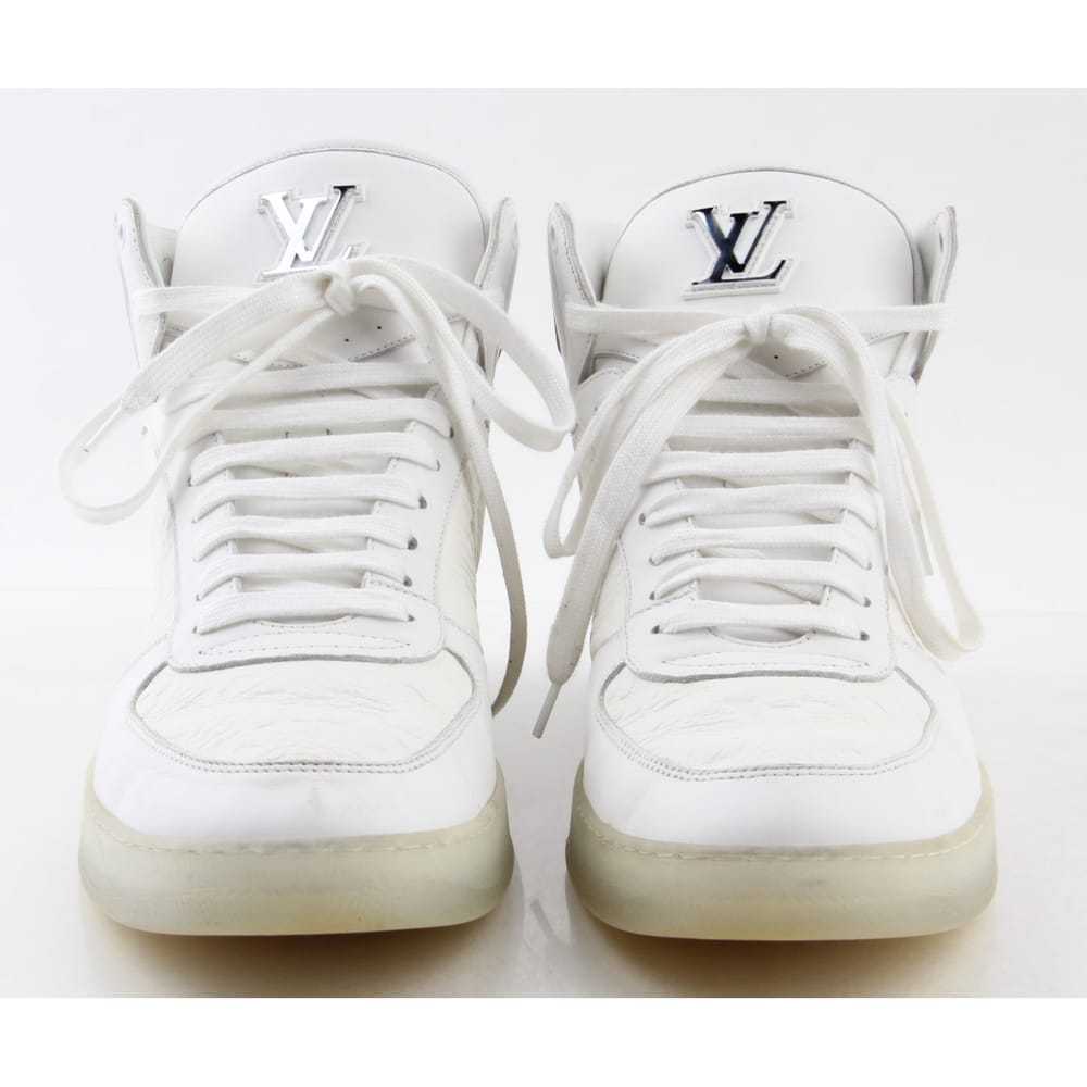 Louis Vuitton Rivoli leather high trainers - image 2