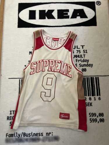 supreme basketball jersey large - Gem