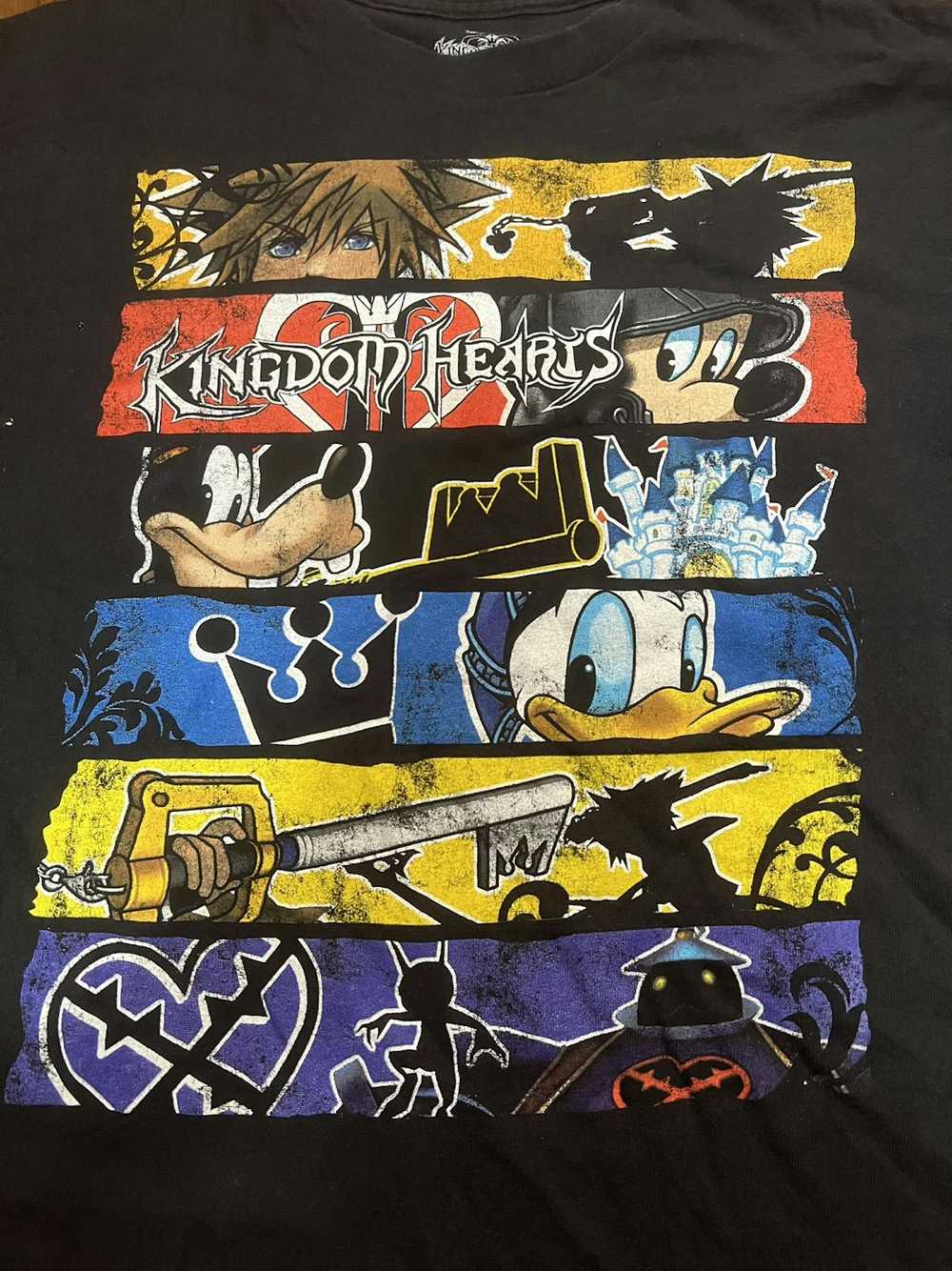 Vintage Vintage Kingdom Hearts T-Shirt 2000s Y2k - image 2