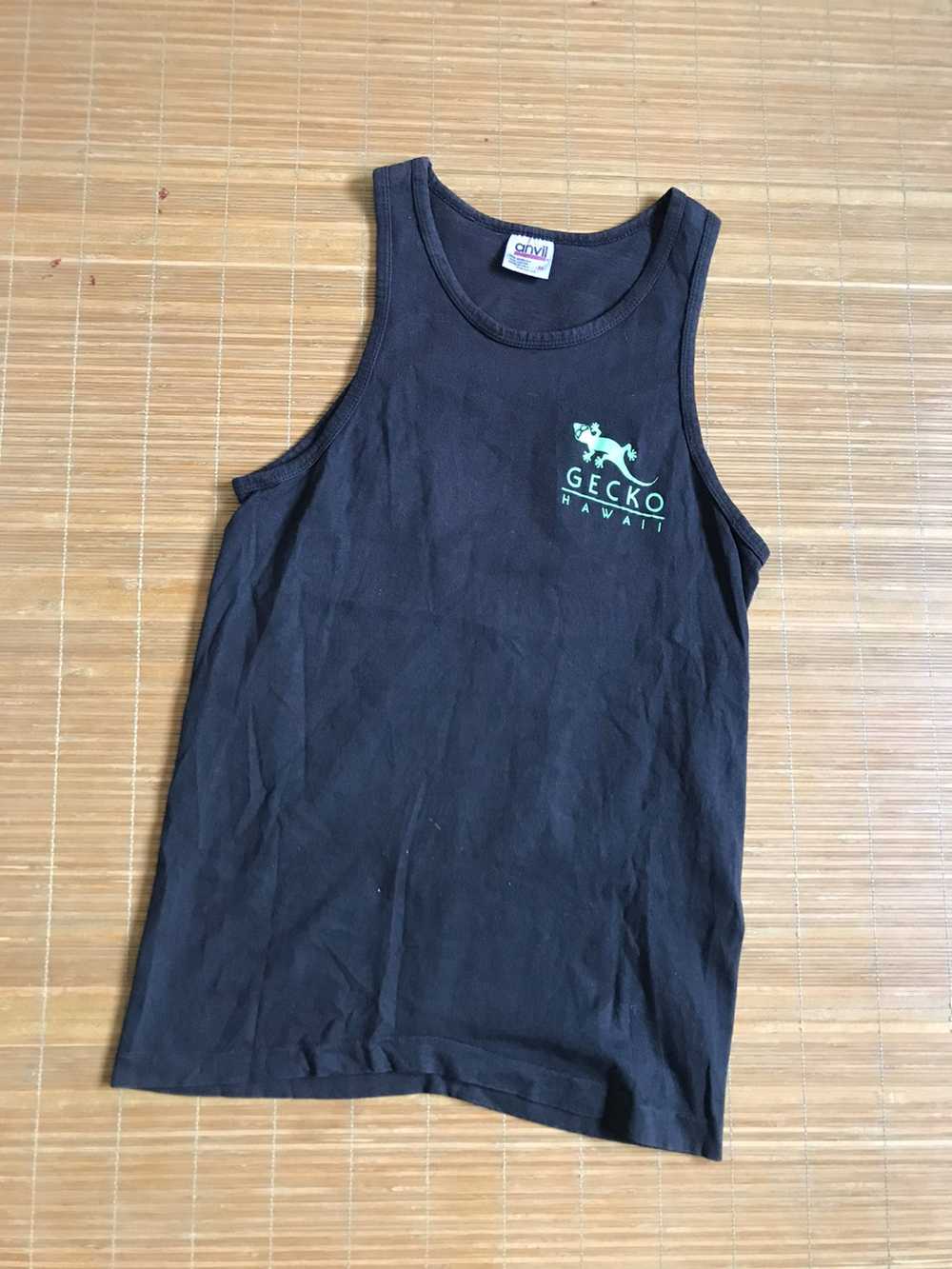 Hawaiian Shirt × Vintage Vintage singlet gecko ha… - image 2