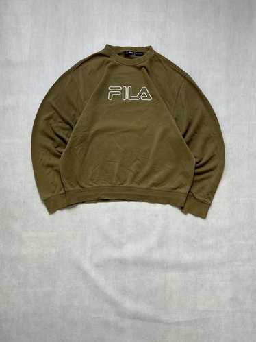 Fila × Vintage Sweatshirt Fila big logo spellout v