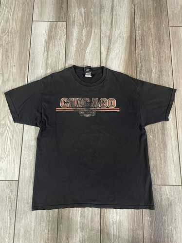 Vintage y2k Harley-Davidson 2002 Ride Chicago Wild selling Fire double-sided gray tee XL