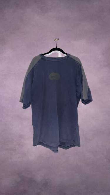 Nike Navy/Grey Vintage Nike Tee Shirt