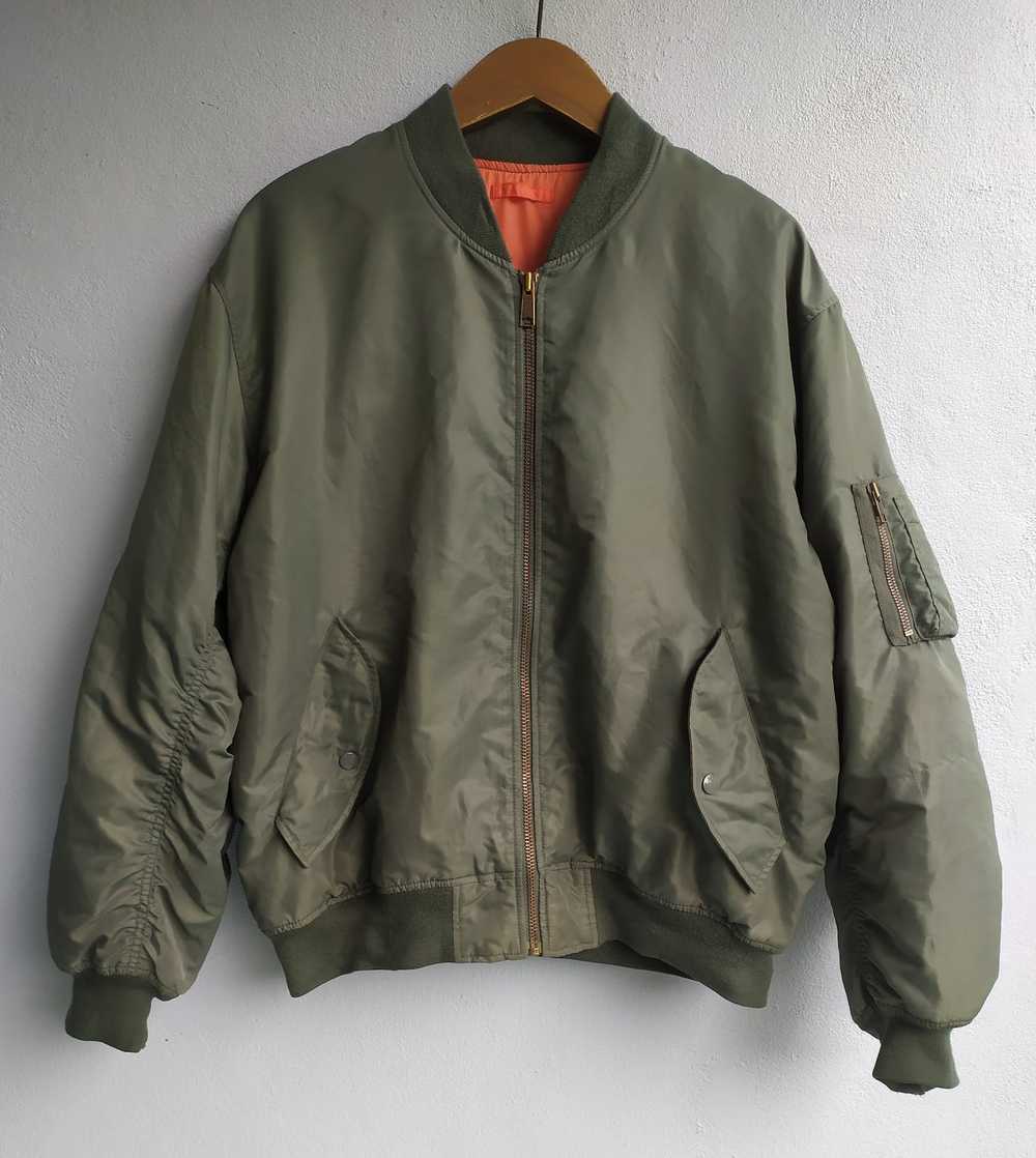 Bomber Jacket × Uniqlo × Vintage Vintage Uniqlo b… - image 1