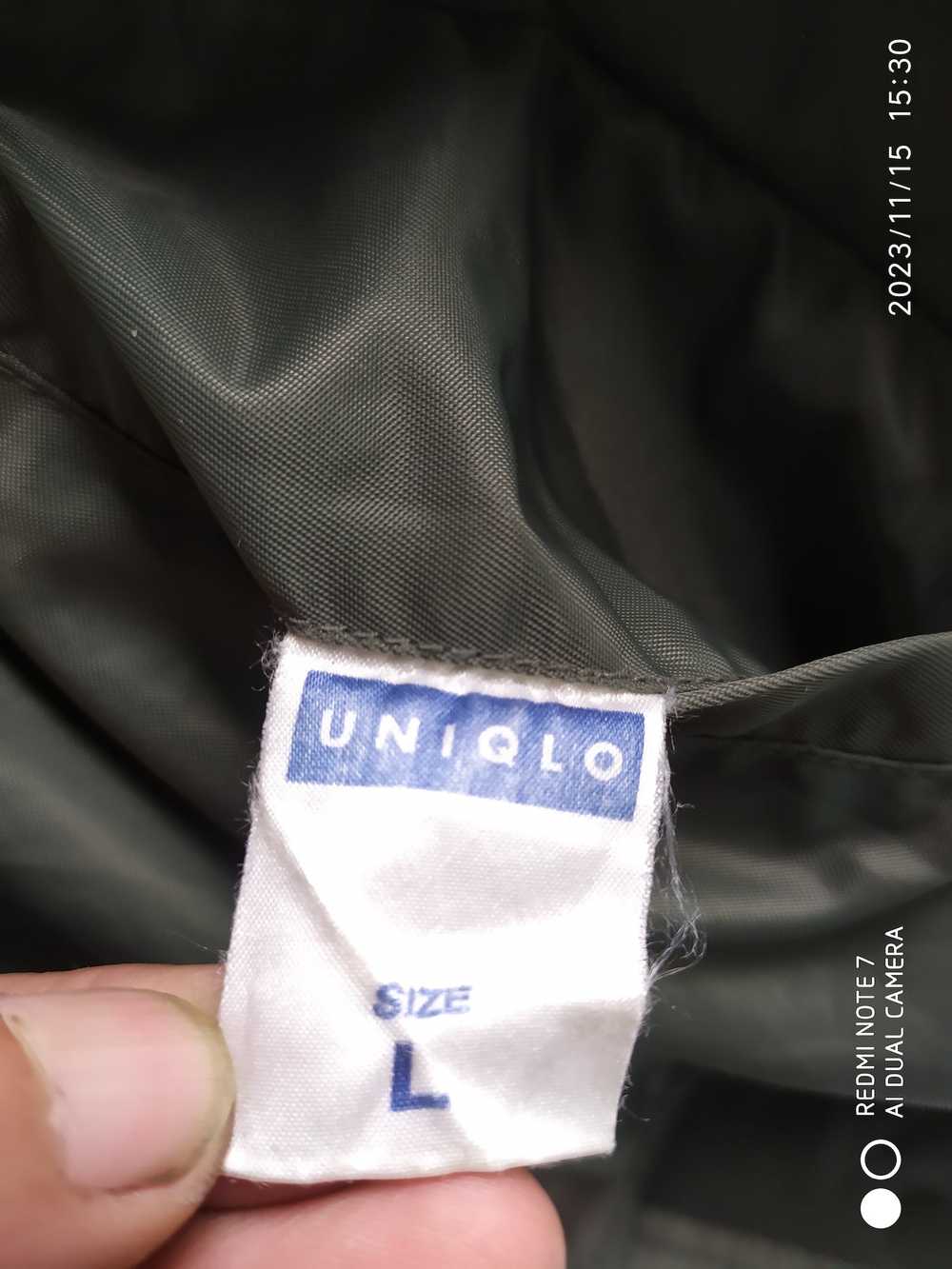 Bomber Jacket × Uniqlo × Vintage Vintage Uniqlo b… - image 2