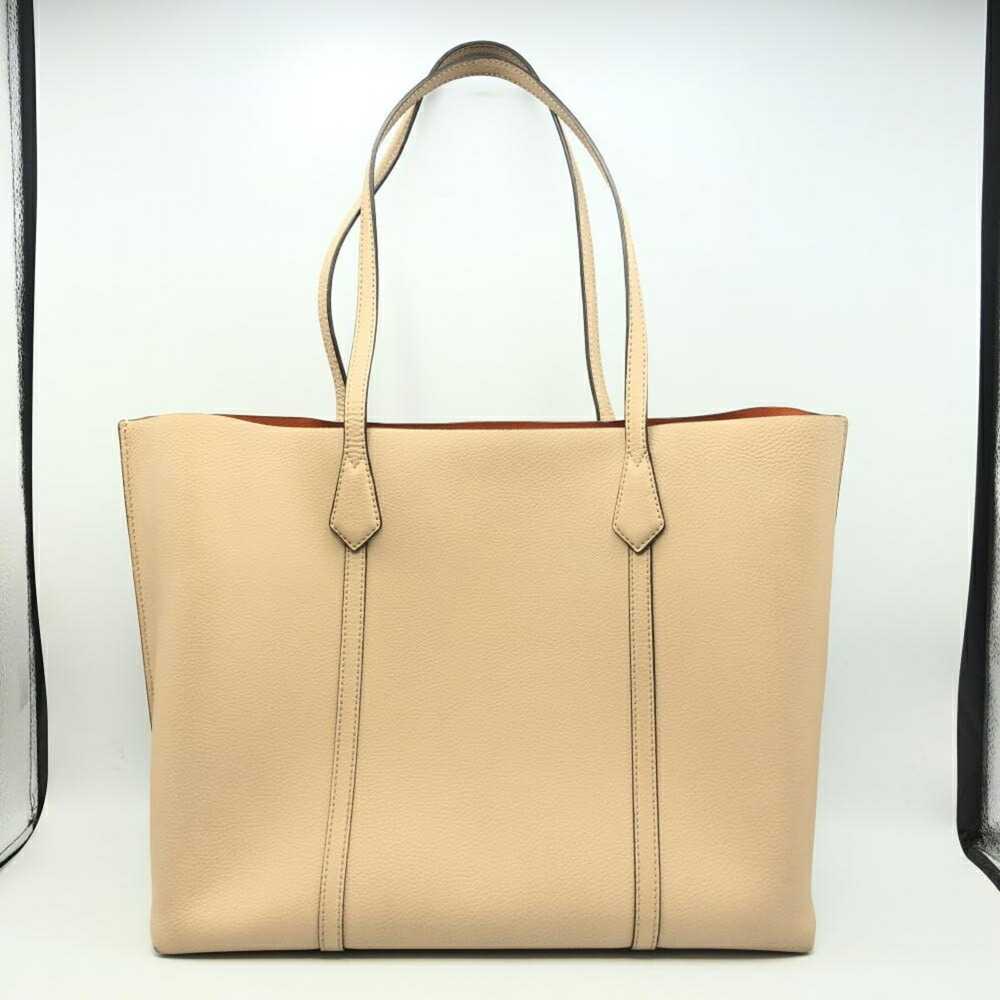 Tory Burch TORY BURCH Tote Bag Beige Orange Tory … - image 2