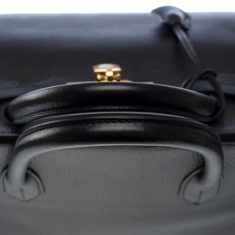 Hermès Birkin Bag 40 Leather in Black - image 6
