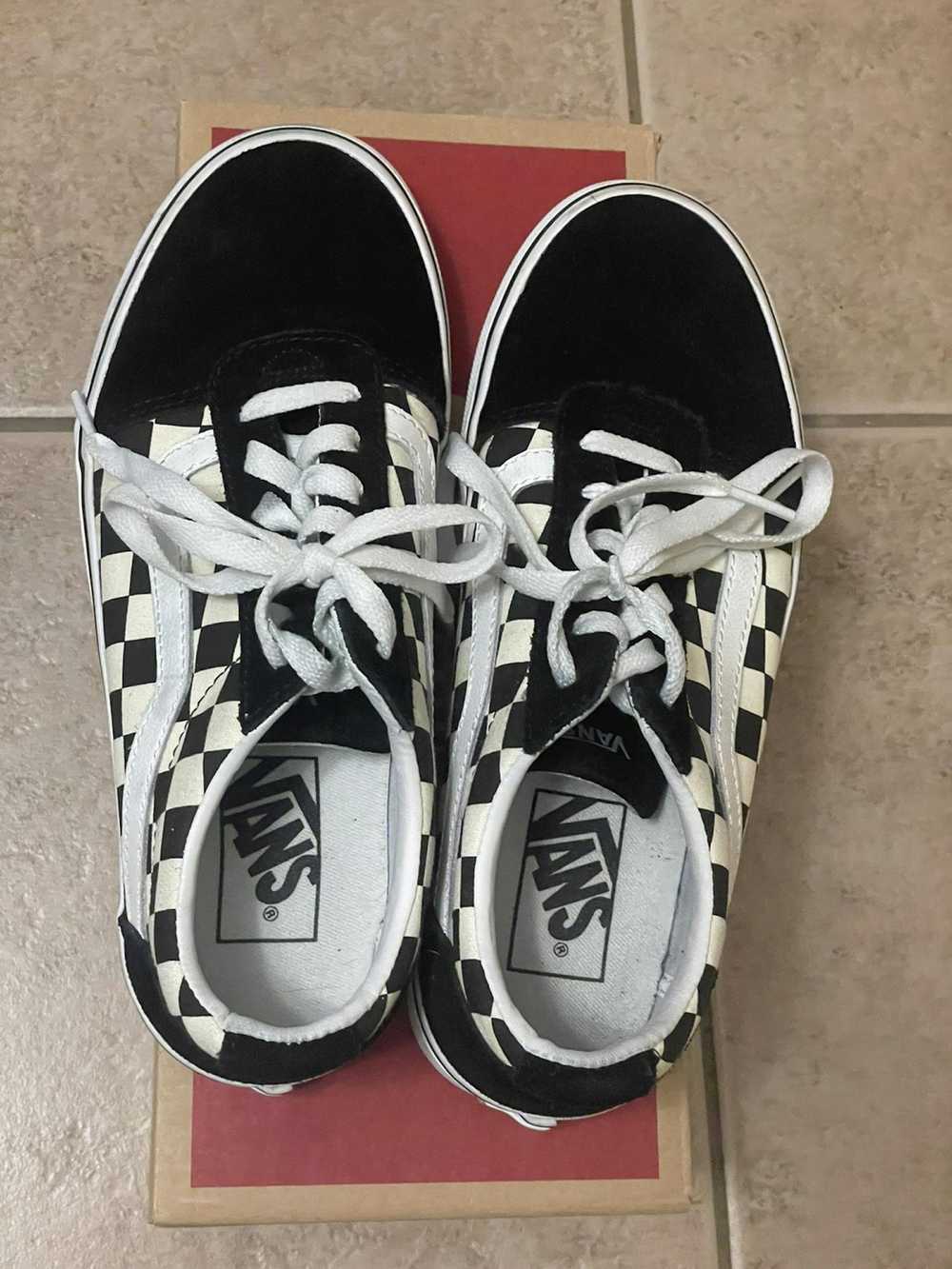 Vans Vans Ward Checkerboard Black/White Sneaker - image 2