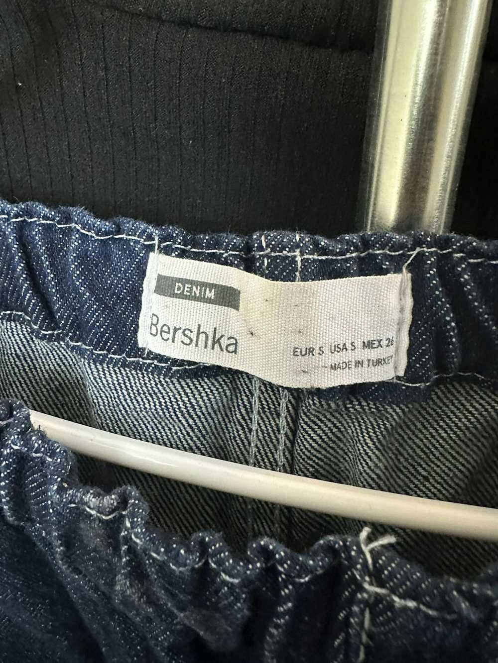 Bershka Bershka Denim Parachute Pants - image 2