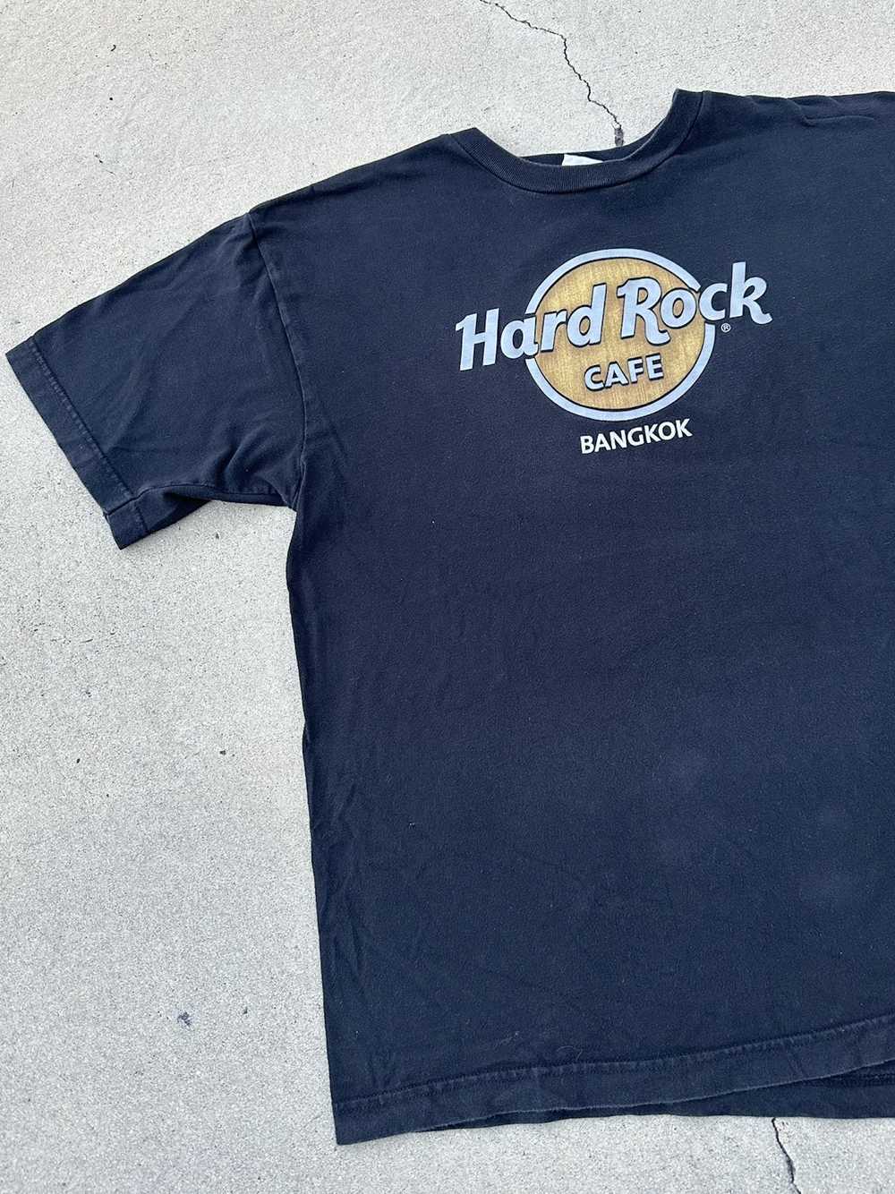 Hard Rock Cafe × Vintage Vintage Faded Black Hard… - image 5