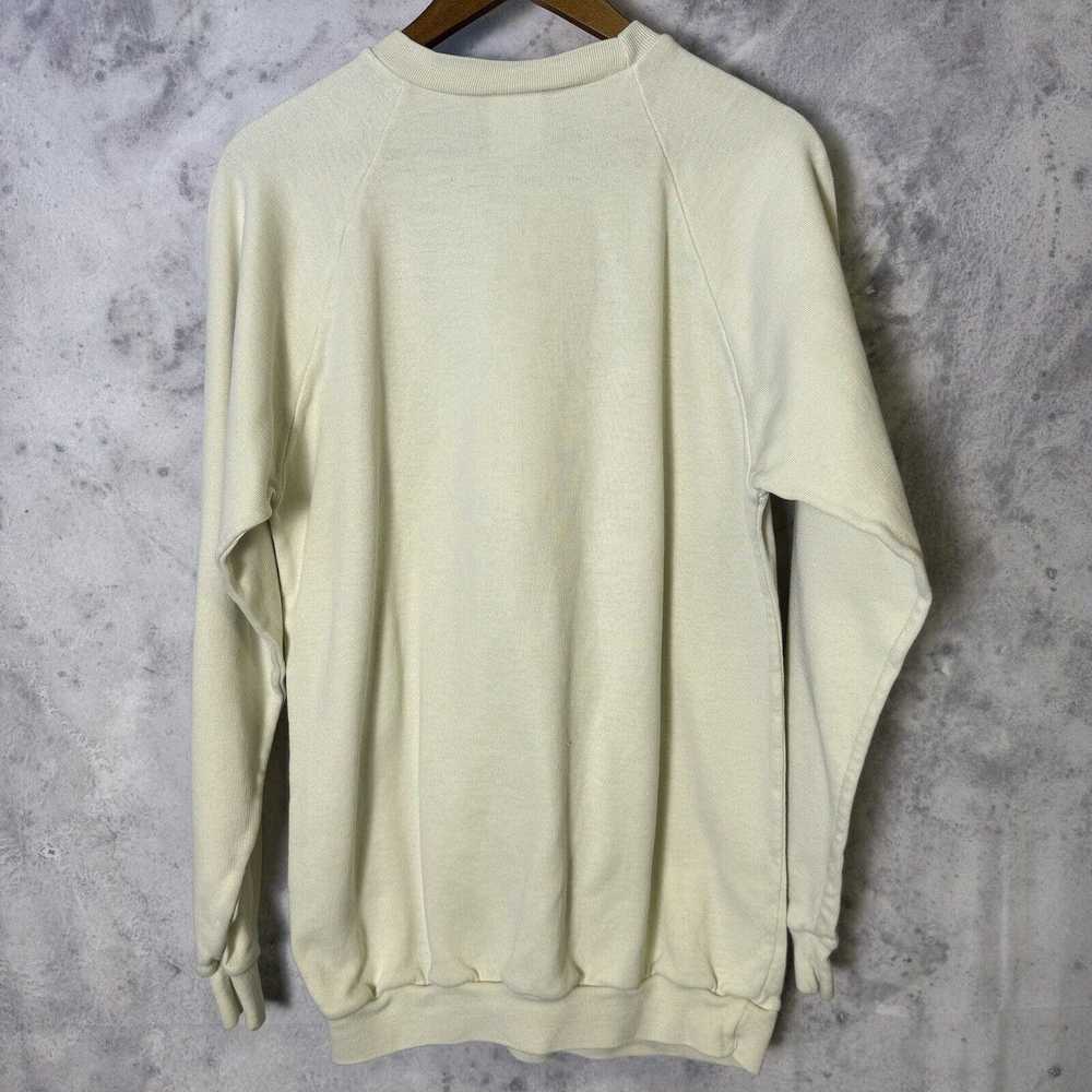 Vintage Vintage Nottingham Sweatshirt Mens XL Whi… - image 3