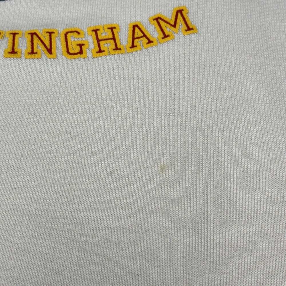 Vintage Vintage Nottingham Sweatshirt Mens XL Whi… - image 8