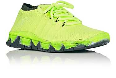 Maison Margiela Neon Painted Knit Sneakers - image 1