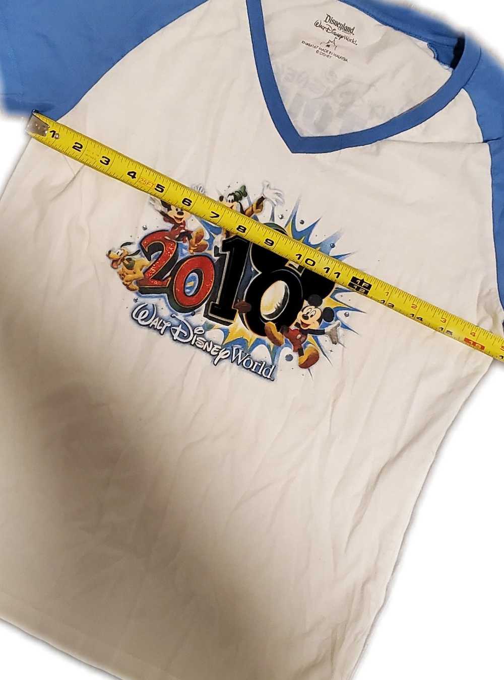 Disney × Vintage 2010 Disney World Ringer T-Shirt - image 4
