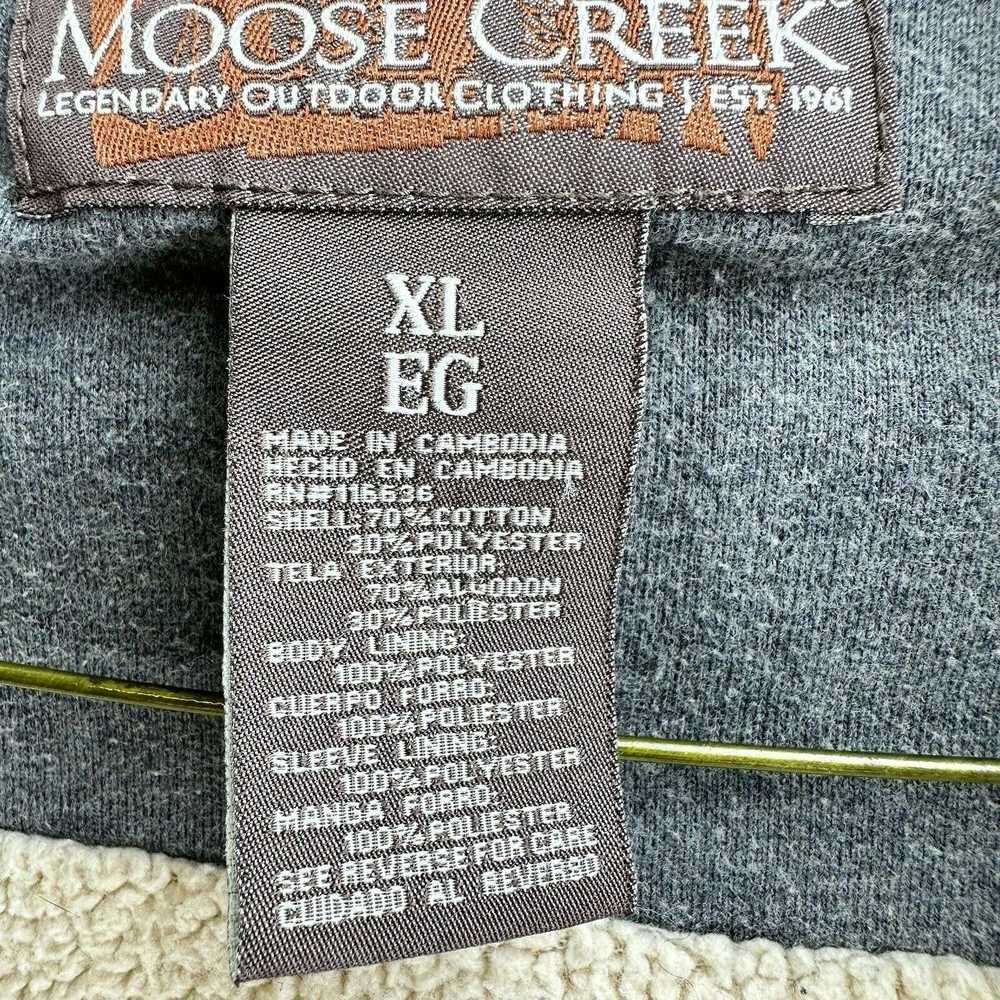 Moose Knuckles Moose Creek Hoodie Mens Large Gray… - image 3