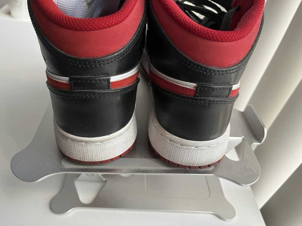 Jordan Brand × Nike Jordan 1 Mid gym red black - image 3