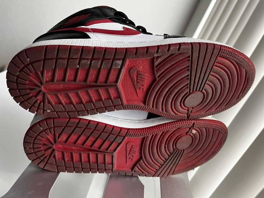 Jordan Brand × Nike Jordan 1 Mid gym red black - image 6