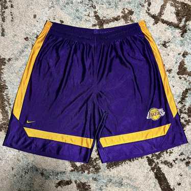 Nike Team Los Angeles LA Lakers Break Away Pants Warm Up NBA Basketball  Size XL