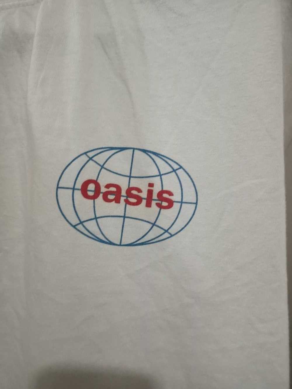 Band Tees × Rare × Vintage Vintage oasis all arou… - image 3