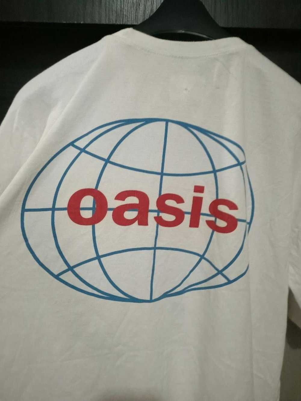 Band Tees × Rare × Vintage Vintage oasis all arou… - image 4