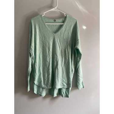 Margaret Howell Margaret O'Leary Mint V-Neck Long 