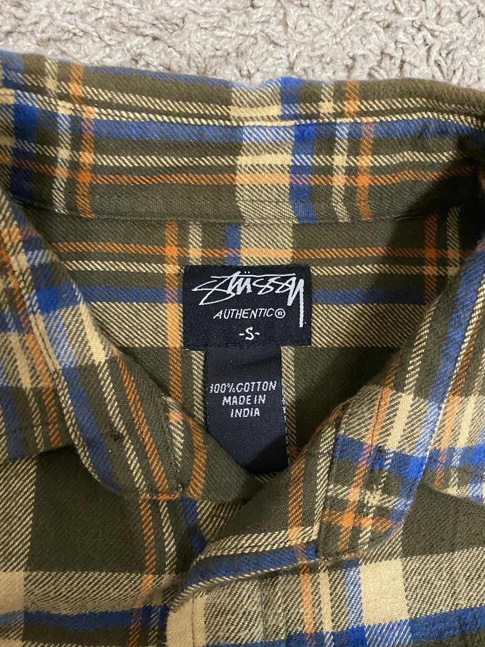 Stussy × Vintage Stussy Flannel Shirt - image 2