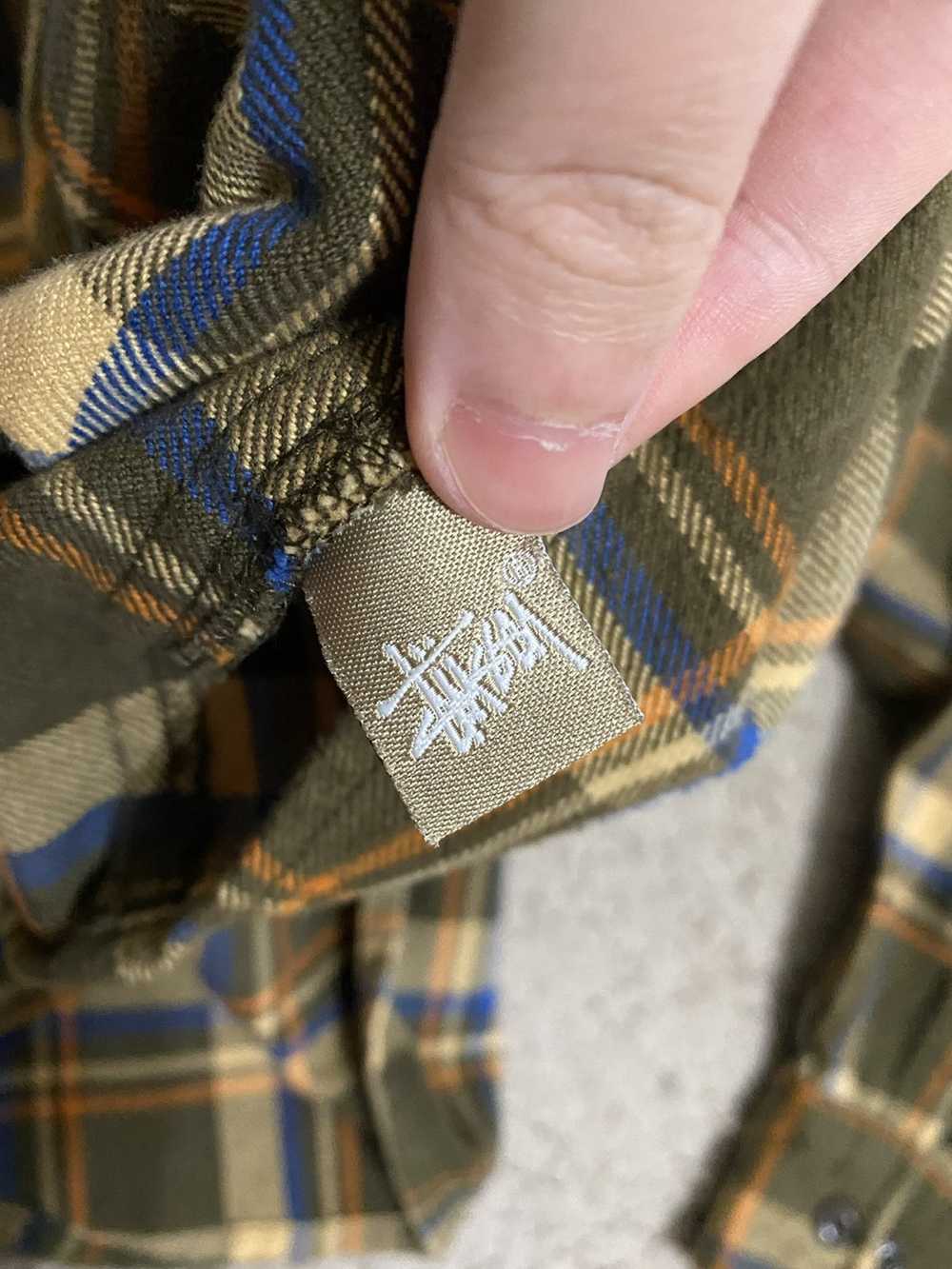 Stussy × Vintage Stussy Flannel Shirt - image 4