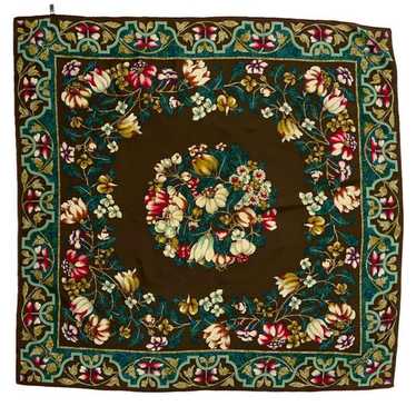 Cerruti 1881 CERRUTTI 1881 Floral Silk Scarf ITALY