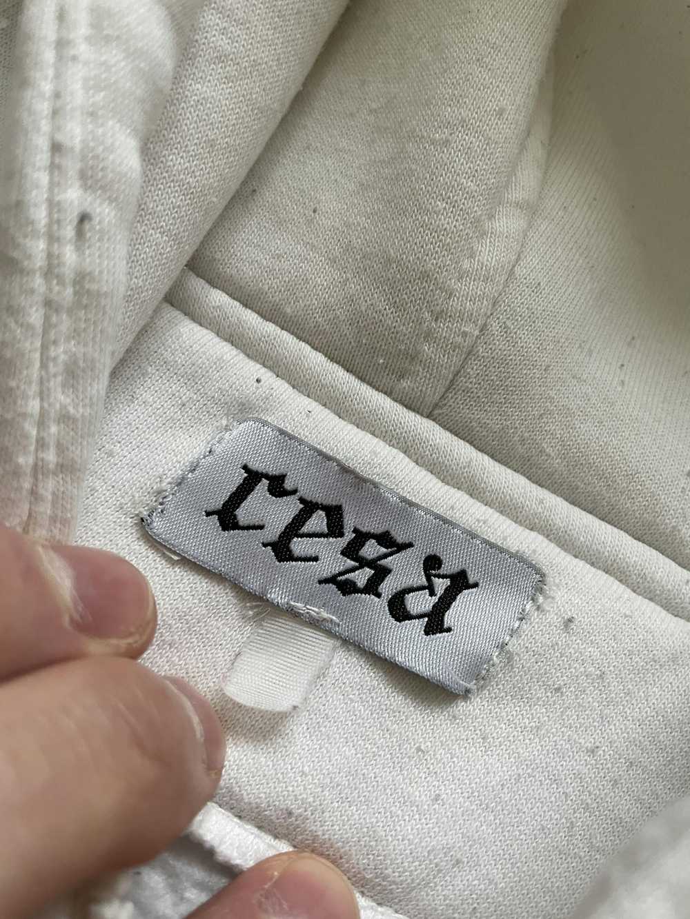 Hype × Streetwear CESA WHITE BEIGE ZIP OVERSIZED … - image 3