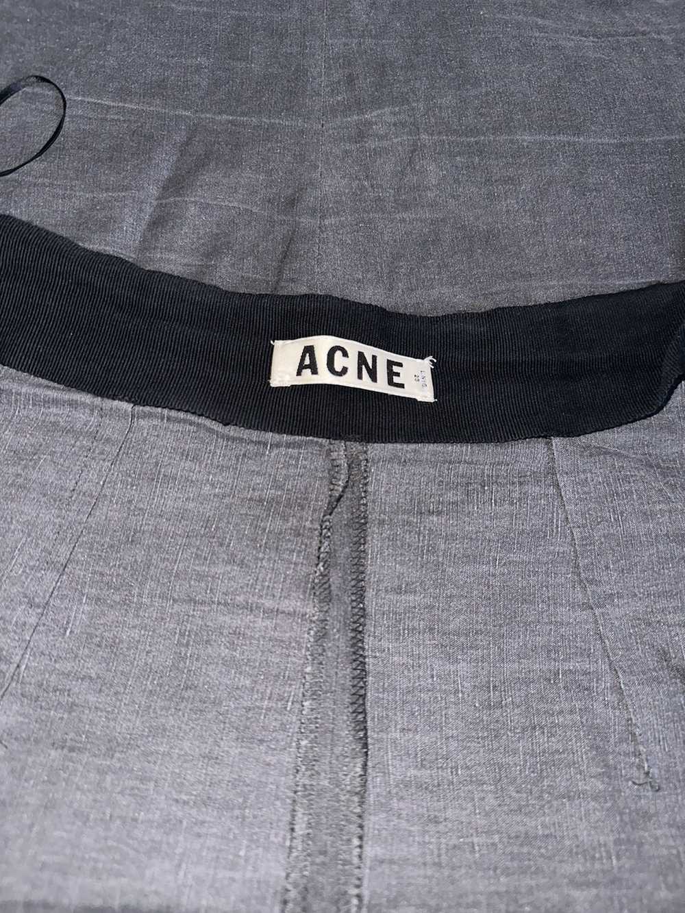 Acne Studios Acne Studios - Grey zip up mini skirt - image 6