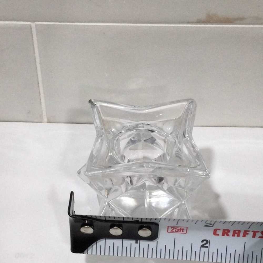 Other Clear Glass Star Shaped Taper Candle Holders - image 10