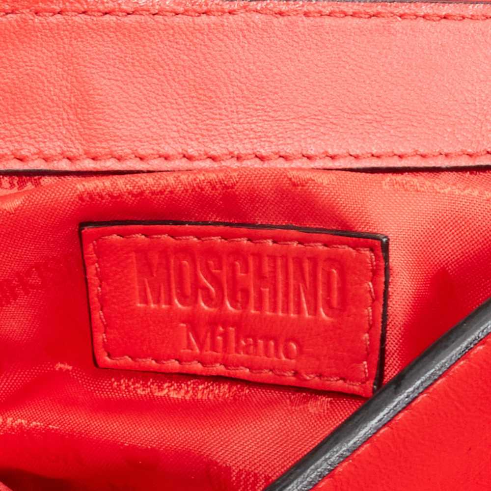 Moschino rare MOSCHINO Jeremy Scott 2014 red yell… - image 11
