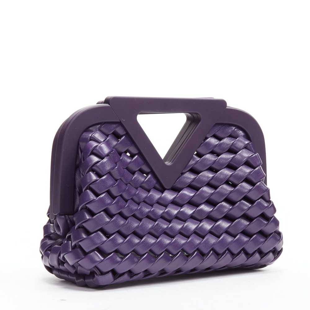 Bottega Veneta BOTTEGA VENETA Point purple Intrec… - image 6