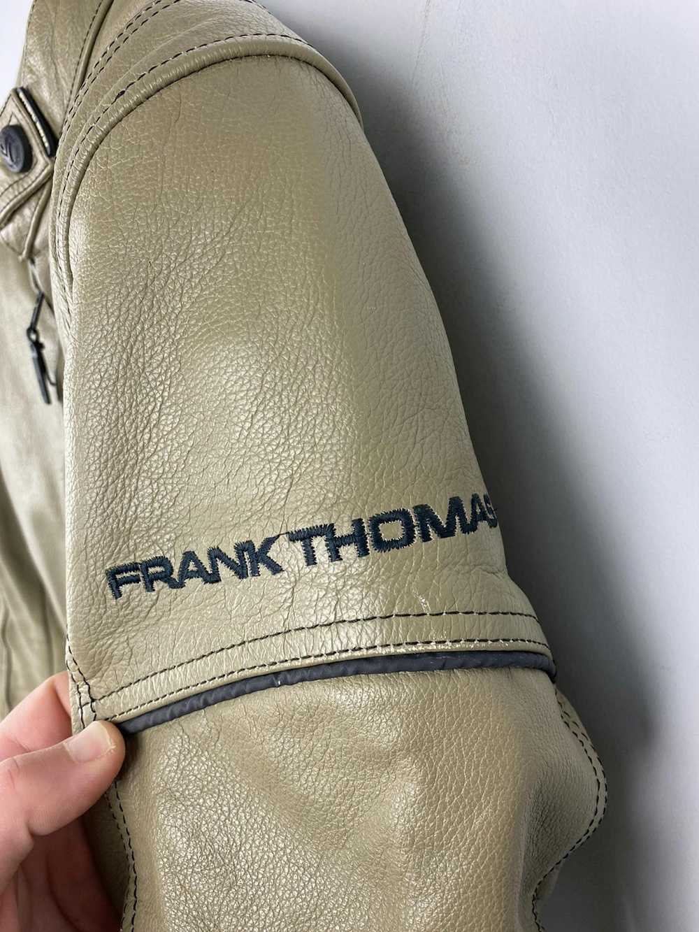 Leather Jacket × MOTO × Racing Frank Thomas Leath… - image 3