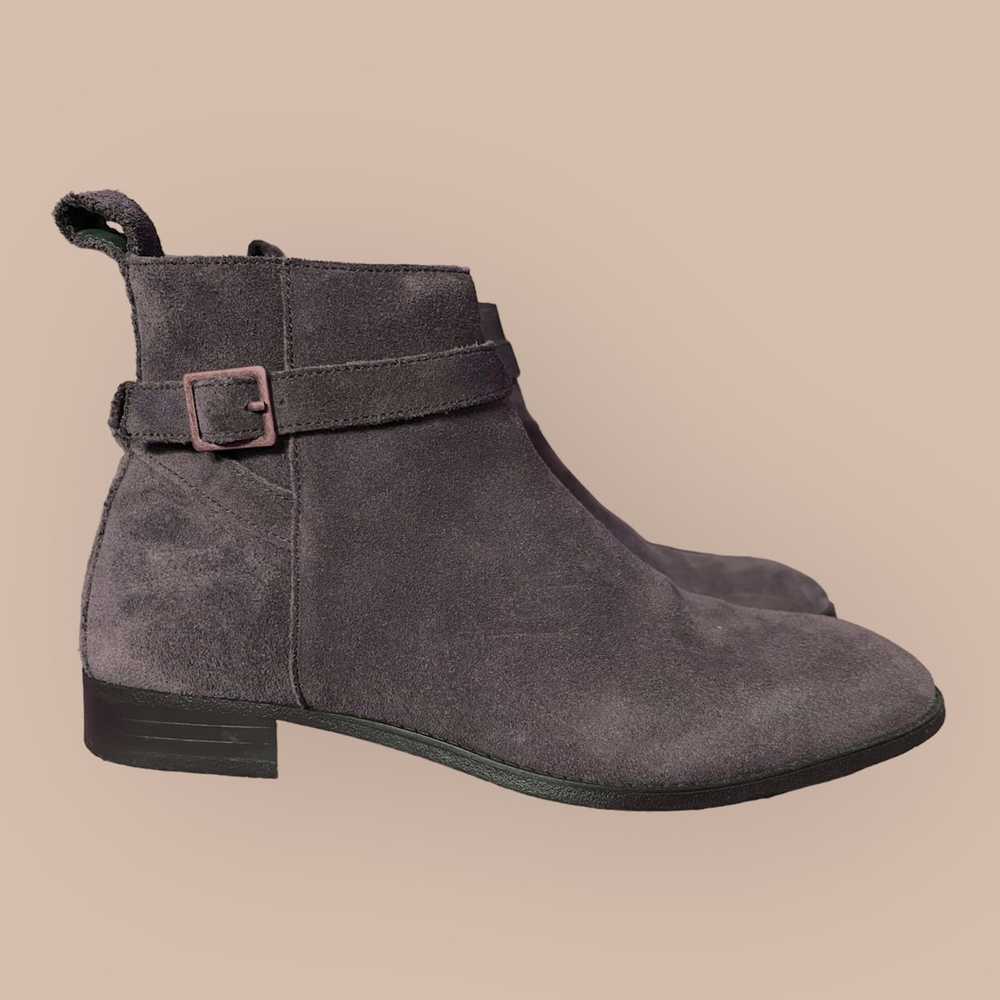 Zara Zara Biker Suede Boots - image 1