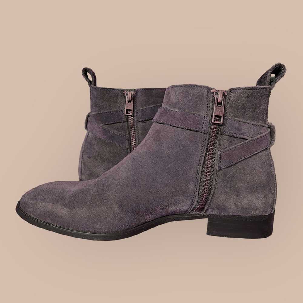 Zara Zara Biker Suede Boots - image 5