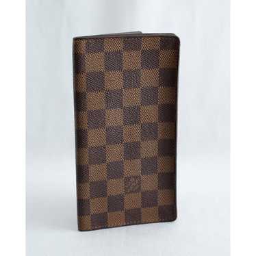 Authentic Louis Vuitton Porte good Valeurs Checkbook Wallet DE