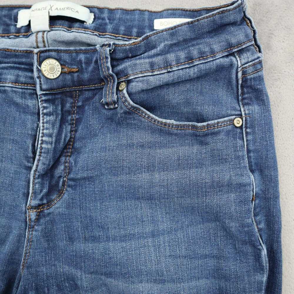 Other Vintage America Jeans Womens 6 Blue Mid Ris… - image 11
