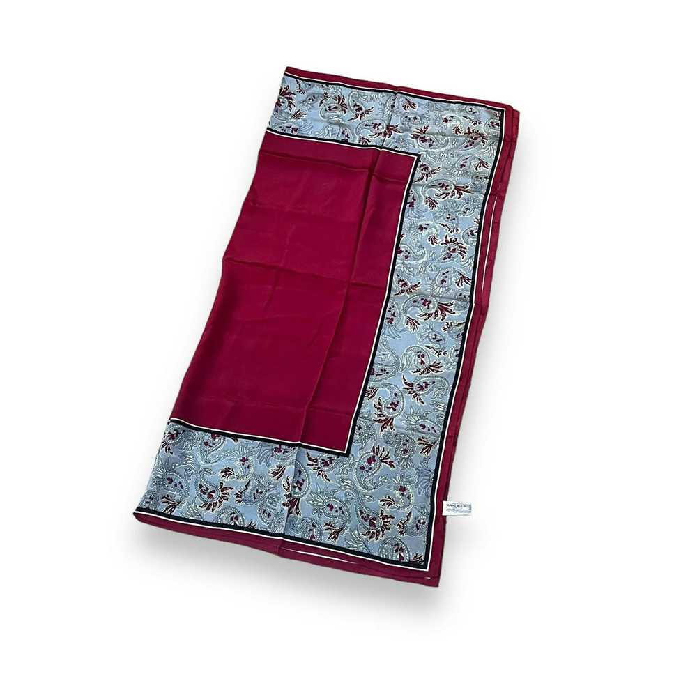 Anne Klein Vintage Anne Klein for Vera Silk Scarf… - image 6