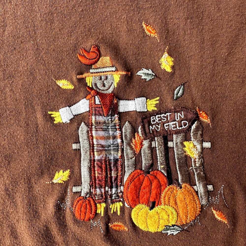 Art × Streetwear × Vintage VTG Fall Scarecrow Top… - image 7