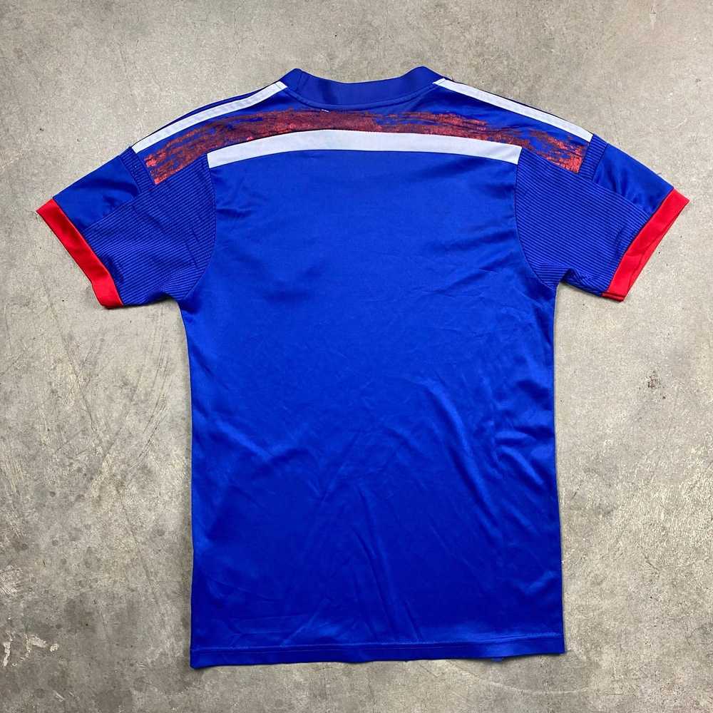 Adidas Vintage Japan Soccer Jersey 102337 - image 2