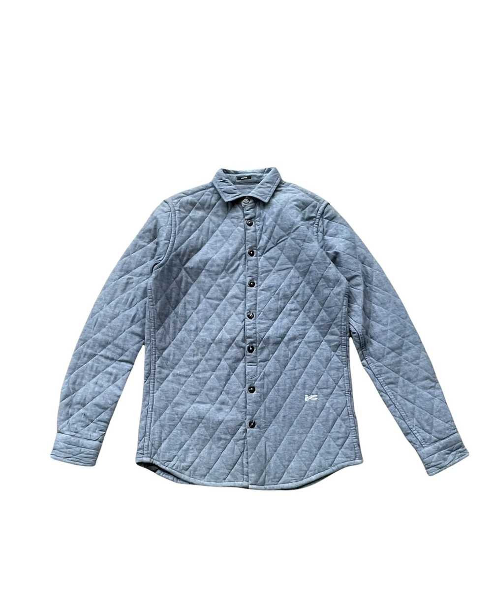 Denham × Designer Denham Diamond Quilted Shirt - image 1