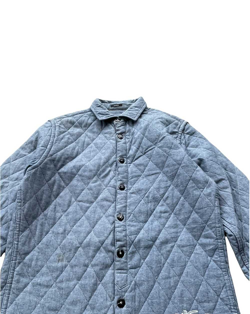 Denham × Designer Denham Diamond Quilted Shirt - image 3