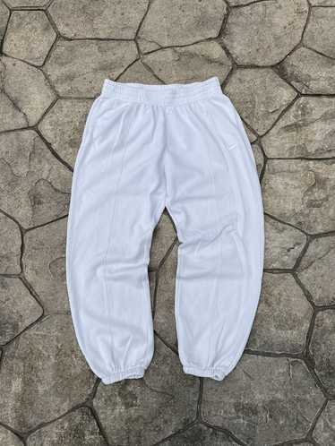 Nike × Streetwear Y2K Nike White Check Baggy Fit … - image 1