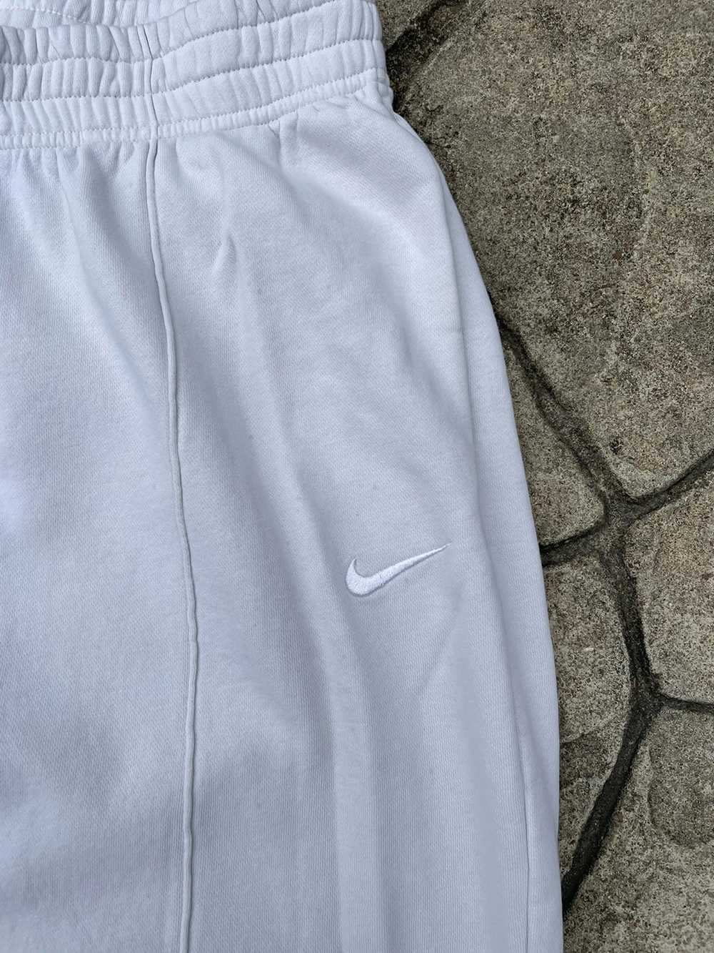 Nike × Streetwear Y2K Nike White Check Baggy Fit … - image 3