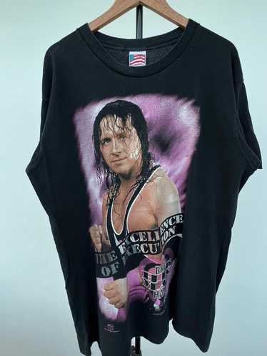 Vintage × Wwe × Wwf Vintage Bret Hitman Hart Shirt